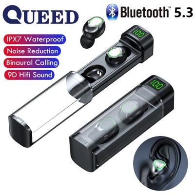 Drawing Warehouse with The Number of Transparent Shells In The Ear -type Bluetooth Headset TWS Sports Headset 5.3