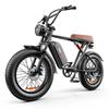 EMOKO C91 1000W Elektrische Fiets voor Volwassenen 48V20Ah & 20" Brede Band Pendelfiets, Dubbele Schokdempers & Shimano 7-Speed E-Bike voor Buitenavontuur