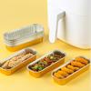 20Pcs Multi Style Mini Foil Bread Tray Rectangular Disposable Food Packaging Container, Pancake Cake Baking Mini Cake Box.