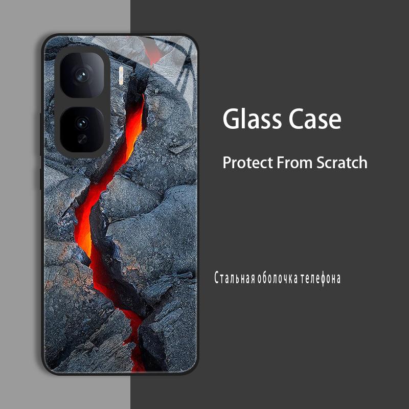 For Vivo IQOO Neo 10 Pro Neo10 Case Cover Tempered Glass Case Hard CoqueBumper For iQOO Z9 Turbo Z9S Pro Z9X Protect Case