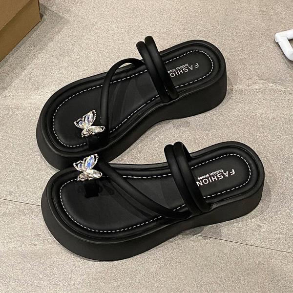 

Модная пляжная обувь женские шлепанцы уличные резиновые шлепанцы на платформе роскошные слайды пантофли сабо гавайский дизайнер 2025 скандалы 35