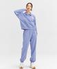 XEXYMIX Classic Pintuck Jogger Pants Gentle Lavender