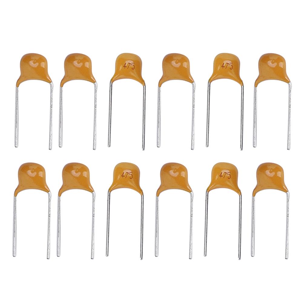 1000Pcs Ceramic Capacitor InLine Monolithic 4.7UF Pin Pitch 5.08MM DC50V Deviation 10%