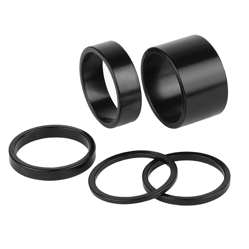 Aluminum Alloy Bike Headset Spacers Bicycles Front Fork Washer Bike Spacers Bike Headset Stem Washer for Mountain Bikes