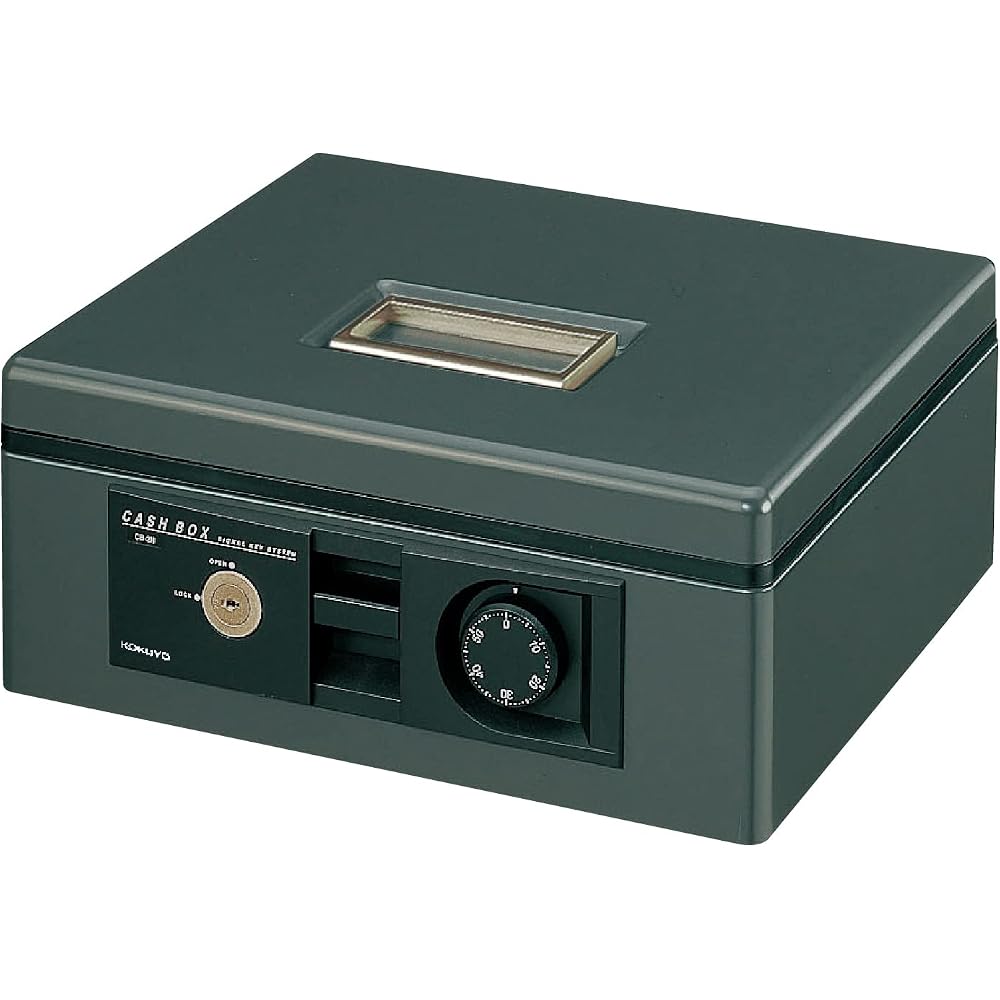 Kokuyo (KOKUYO) CB-12DM Handbag Safe with Dial B5 Gray