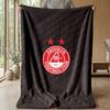 Coperta in Morbido Pile di Flanella Aberdeen FC Leggera Accogliente Calda Coperta Plaid per Divano Letto Arredamento Casa