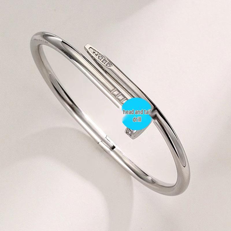 Elegantes Titanstahl-Damenarmband - Nicht verblassend, vielseitig und stilvolles Design