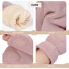 Fleece Half-Finger Flip-Top Gloves Men Women Winter Outdoor Running Fishing Driving Warm Windproof