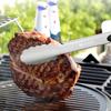 304 Stainless Steel Tongs BBQ Fried Meat Clam Tongs