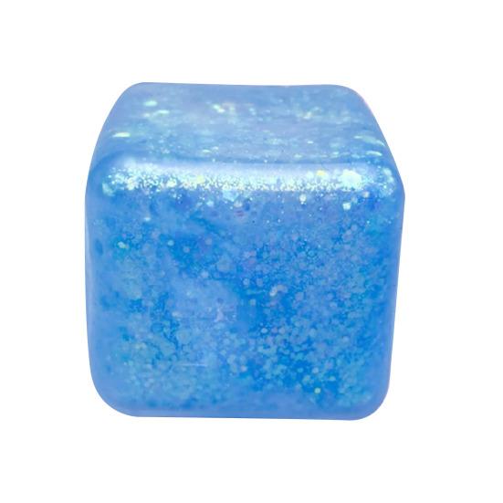 Dekompressions Glitzer Würfel Knetspielzeug Angstlinderung Stress Würfel Knet Sensorik Spielzeug Langsam Aufgehend Büroangestellte Entspannung Stress