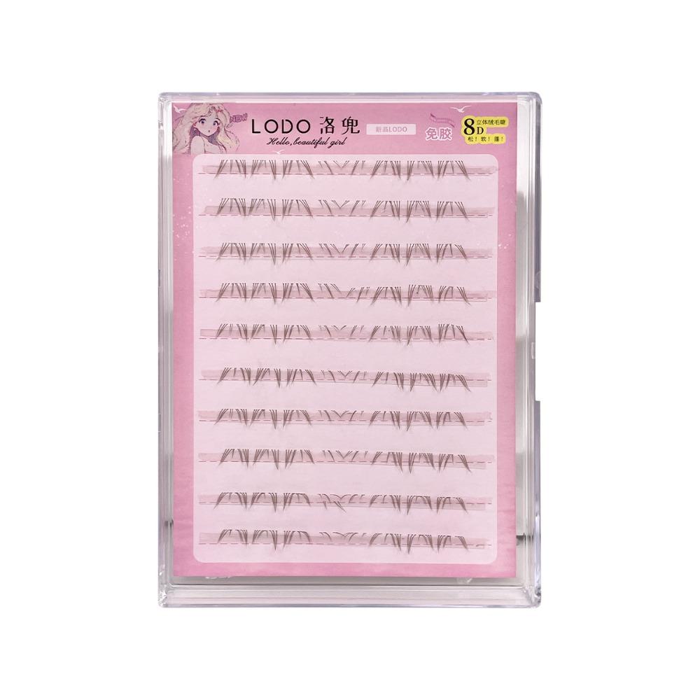 Завитые отдельные накладные ресницы коричневые комичные глаза накладные ресницы пучки накладные ресницы вечеринка False Lower Eyelashes