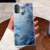 For Motorola Moto E40 / Moto E30 / Moto E20 Case Clear Silicone Jelly Soft TPU Back Cover Cute Rabbit Cat Dinasaur Phone Cases