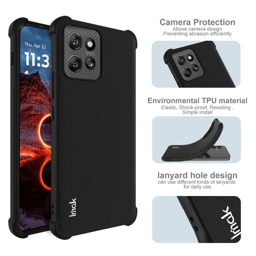 For Moto ThinkPhone 5G Phone Case IMAK Shock-resistant Soft Case
