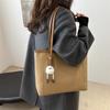 New trendy niche design tote bag retro large-capacity bag women's bag fashionable shoulder commuter bag