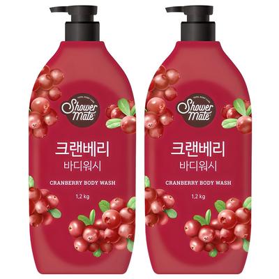 Cranberry Body Wash, 1.2kg, 2 Units