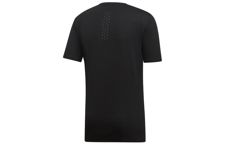 Adidas T Shirts Men's Black Crew Neck Moderate Straight Fit DQ1846