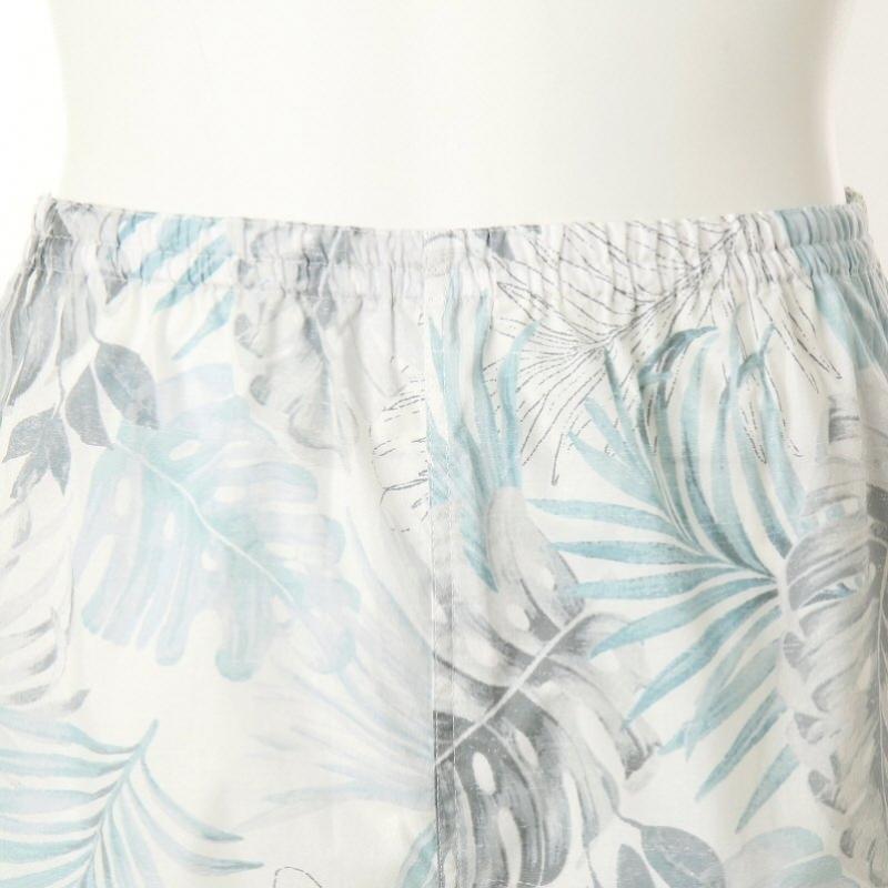 Venus Męska letnia piżama Chłodny nadruk liści Bawełna Vpa4532m