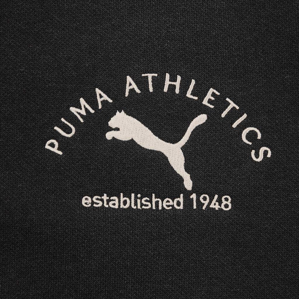 Puma Athletics FW25 Crew Neck Fleece Pullover Long Sleeve Sweatshirt Men sweatshirt 694697-01