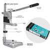Adjustable Drill Press Stand with Aluminum Base for Hand Drill Fits 43mm Diameter Tools High Precision and Stability