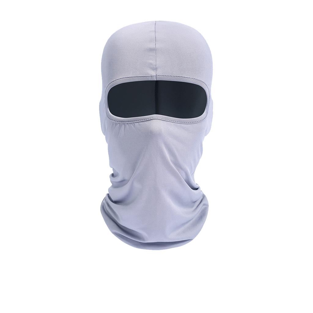 Outdoor cycling face mask, sun protection, breathable, single hole, brimless, men's and women's hooded balaclava hat