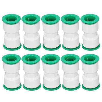 10 Pcs Connecteur Rapide pour Tube Purificateurs d'Eau Raccords Push to Connect Type Droit 25mm