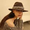 100% Wool Brown Fedora