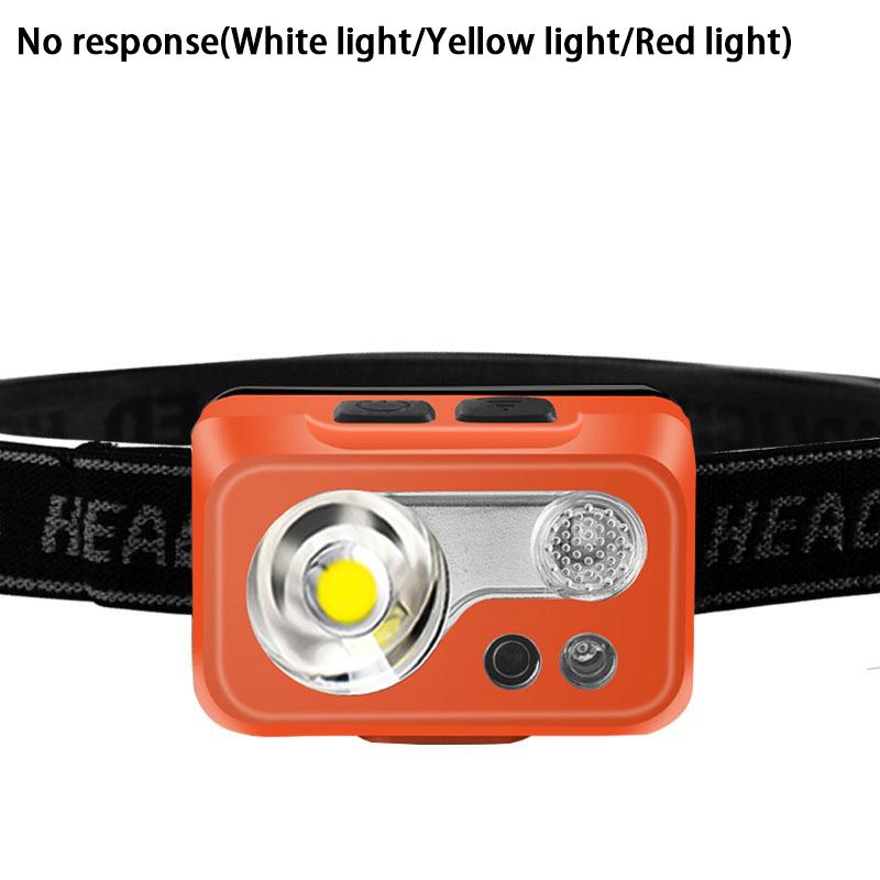 Mini Wiederaufladbare Leistungsstarke Sensor Stirnlampe USB Stirnlampe Taschenlampe Scheinwerfer LED Stirnlampe Camping Suchscheinwerfer