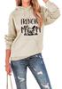Frenchie Mom Autumn/Winter Casual Hoodie - Long Sleeve Sweatshirt