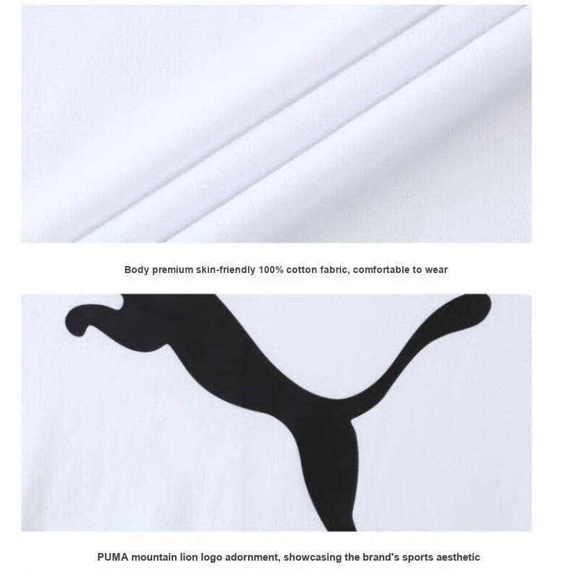 Puma Ess Ss25 Forever Faster Casual Round Neck Short Sleeve T-Shirt Unisex Tops 690410-02