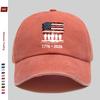 Pc  Years of Freedom Meter Flag Print Baseball Cap Fashion Patriotic Style WomenS Daily Wear Sun Hat Casual Dec
