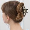 checkerboard hair clip