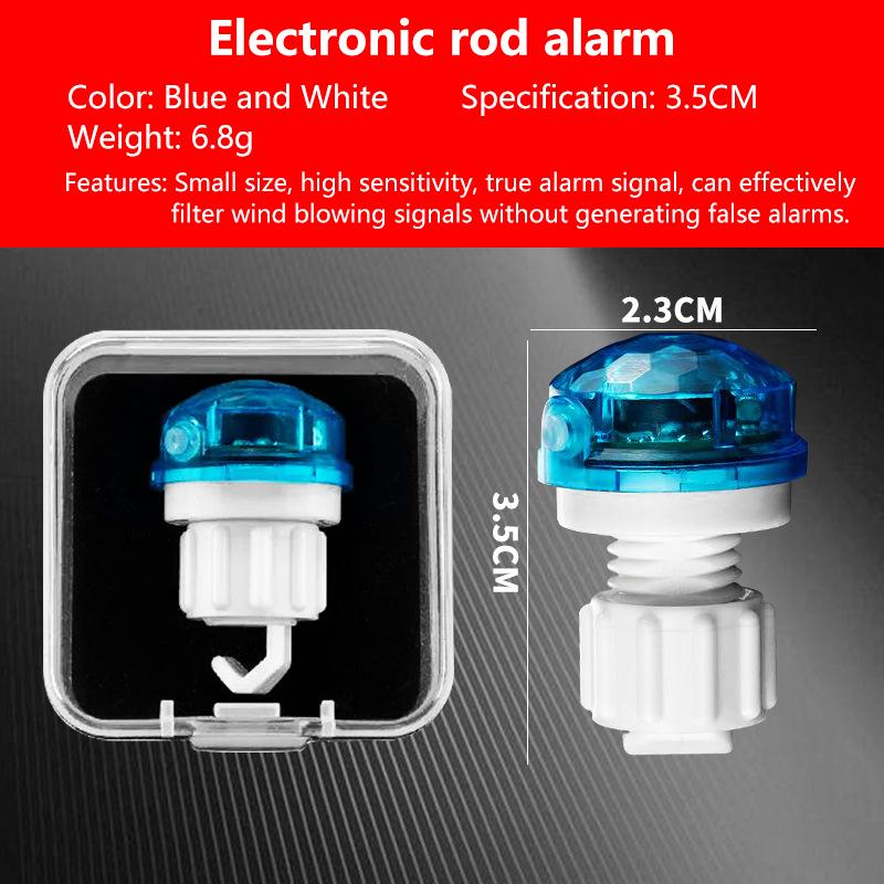 

.Fishing Bite Indicator Light Fishing Rod Tip Lamp High Sensitivity Fishing Bite Alarm Lamp Set With Led Indicator For Night Rod