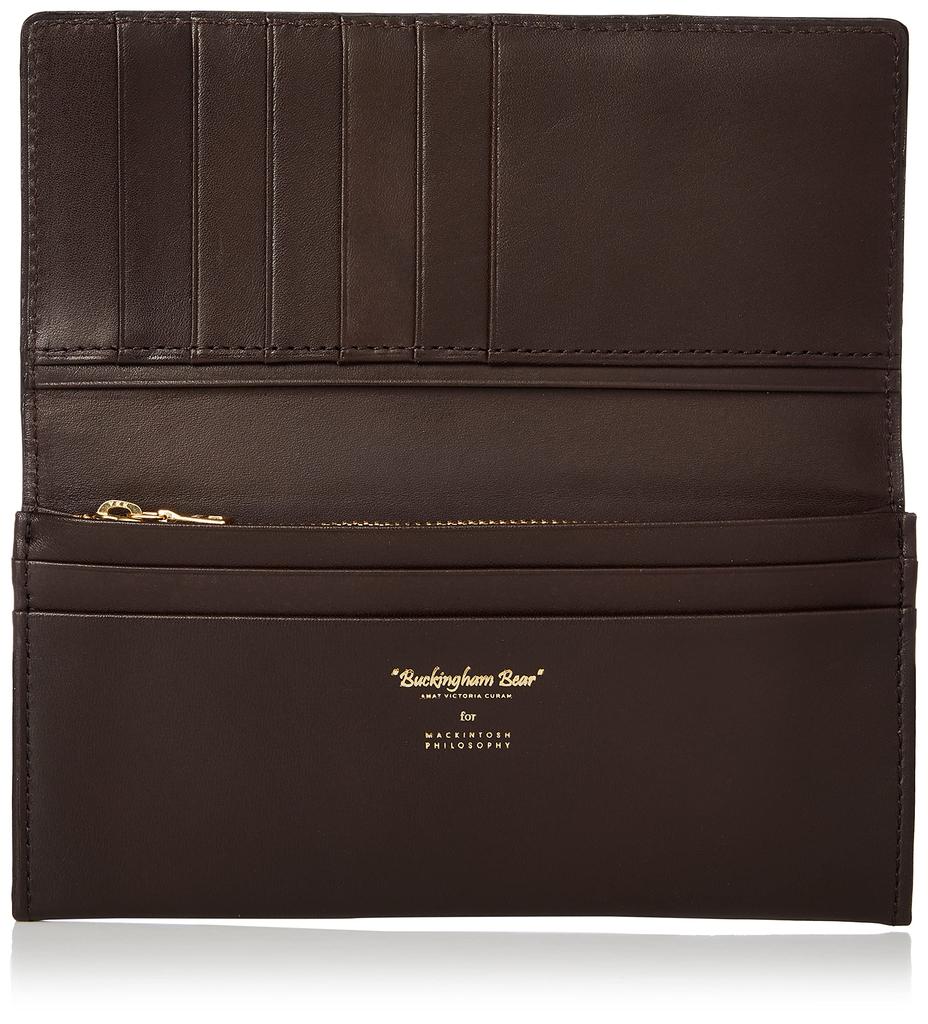 Bifold Wallet Buckingham Bear Chocolate [Macintosh Bifold Wallet Buckingham Bear Chocolate [Macintosh