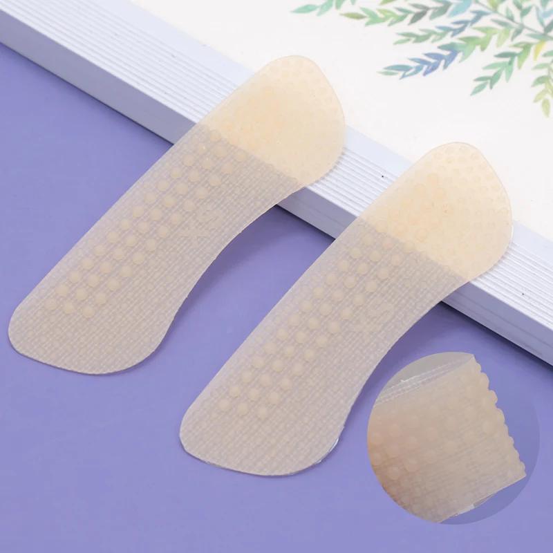 Upgrade Silicone Heel Stickers Heels Grips for Women Men Anti Slip Heel Cushions Non-Slip Inserts Pads Foot Heel Care Protector