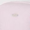 Striped Cotton Pouch (pink)