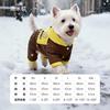 Warmer 4-Beiner Hund Wintermantel Mit Graphen-Isolierung Kleine Bis Mittlere Rassen Wie Teddy