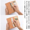 Palmellato Goat Leather Long Wallet Black for Men and Women