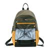 Schoolbag Korean Style Color-Block Backpack 1011 Summer New Outdoor Sports Drawstring Fashion Backpack Casual Travel School Bag
