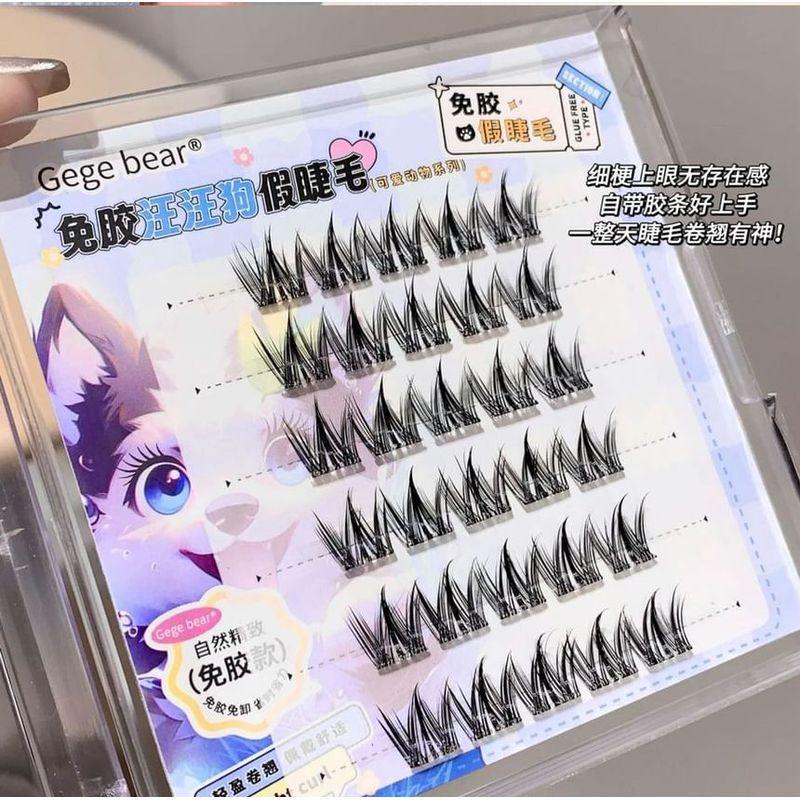 Stapi - Glue-free Animal Multipack False Eyelashes Cluster (Various Designs)