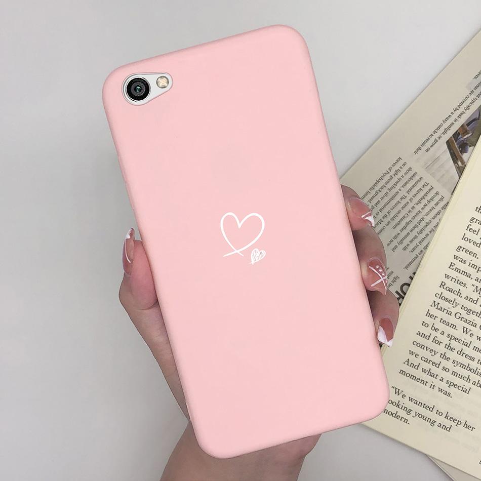 For Xiaomi Redmi Note 5A Pro Prime Phone Case Heart Silicone Matte Shockproof Back Cover For Redmi Note 5 A 5APro 5APrime Coque