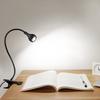 1W USB LED Reading Clip Desk Lamp for Children's Study Small Table Lamps Press Switch 360° Free Bending Eye Friendly Home Lights