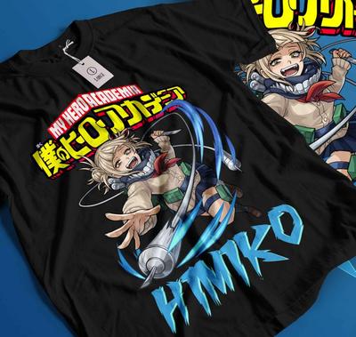Himiko Toga T-Shirt My Hero Academia Izuku Midoriya Mädchen Kawaii Shirt Geschenk 215