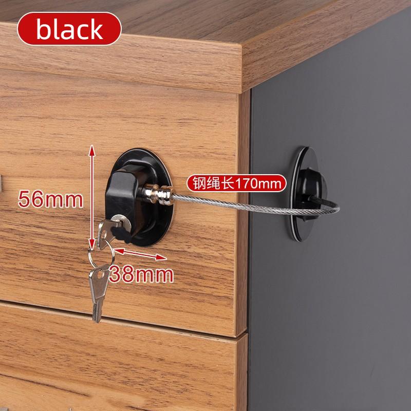 1pc Baby Child Safety Lock Window Refrigerator Opening Security Cable Door Lock For Kid Safety Protector Protection Child Safety
