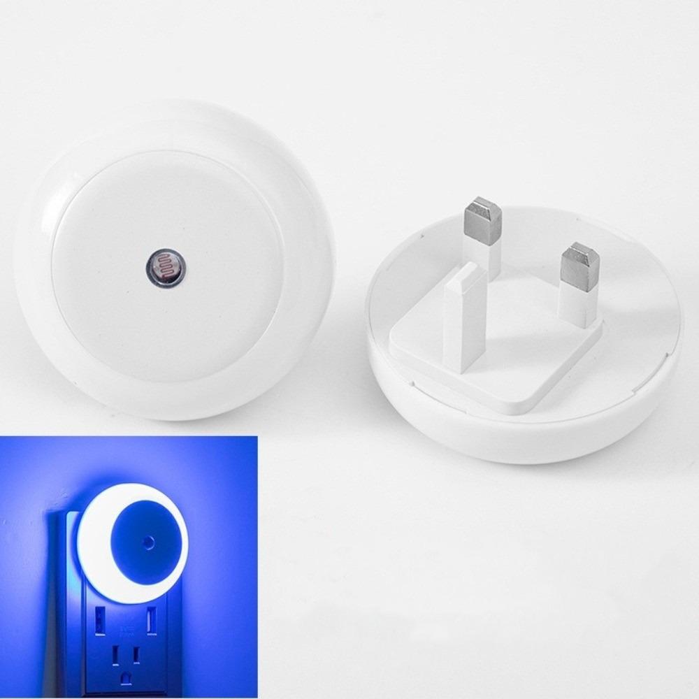 EU UK Plug Sensor Control Lamp Energy Saving Motion Sensor Light Plug In Night Lamp  Bedroom