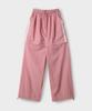 SOME PLACE Two-Way Nylon Line Color Block Training Wide Elastic Pants _ 3 Colors
