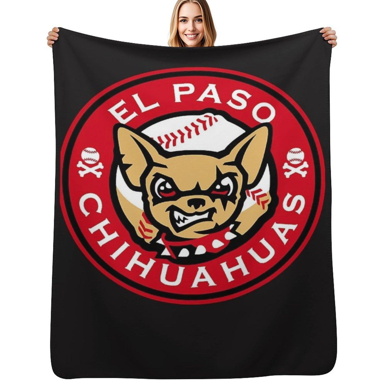 El Paso Chihuahuas Cute Chihuahua Angry Funny Dog Lover Classic Throw Blanket Stylish Couch Blanket for Home Living Room 102x76cm(40x30in)