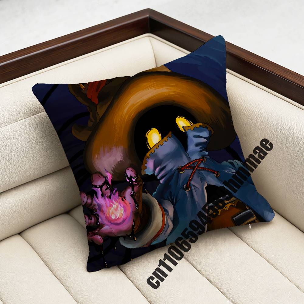 For M-Moogle C-Chocobo V-Vivi Throw Pillow Case Sham 45X45Cm 35X35Cm Square Bedroom Pillowcase Cushion Cover