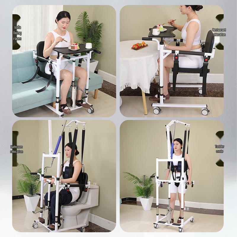 Hydraulic Multifunctional Lift and Transfer Machine for Elderly Care