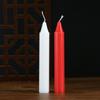 Red and White Candles for Home Lighting, Daily Ordinary Candles, Non-romantic Wedding Long Pole Emergency Candles, Worshiping Candles