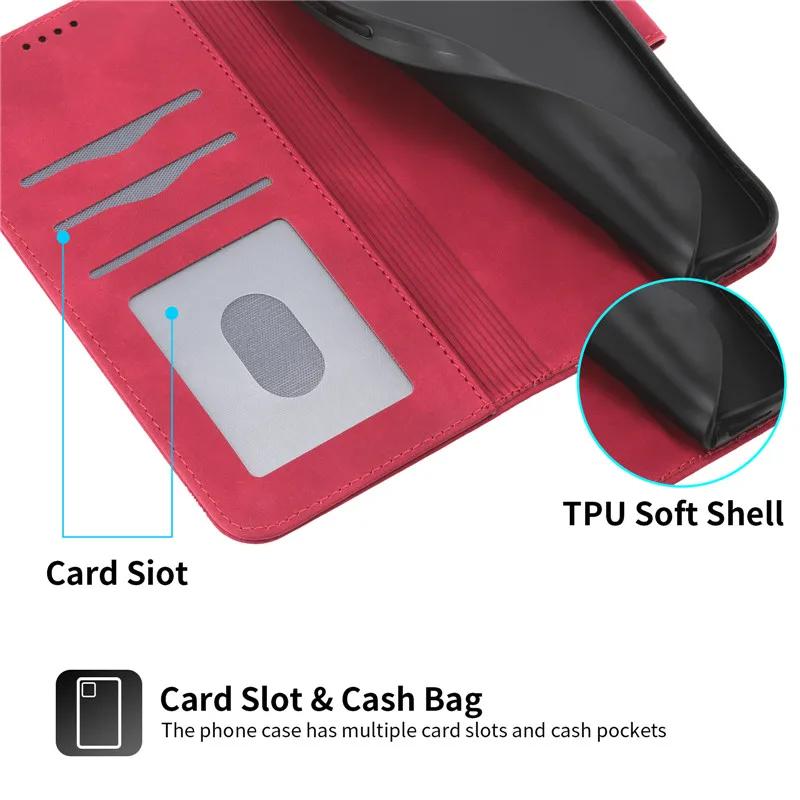A55 Hülle Business Magnetische Leder Flip Ständer Brieftasche Handyhülle auf Für Samsung Galaxy A35 A55 A25 A15 4G A05 A24 A14 A34 A54 5G